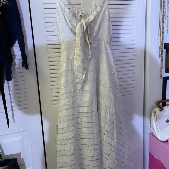NWT RUJUTA SHETH STELLA DRESS in BONE L - Picture 11 of 15
